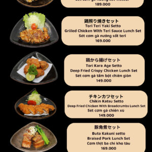 Menu 7, 8